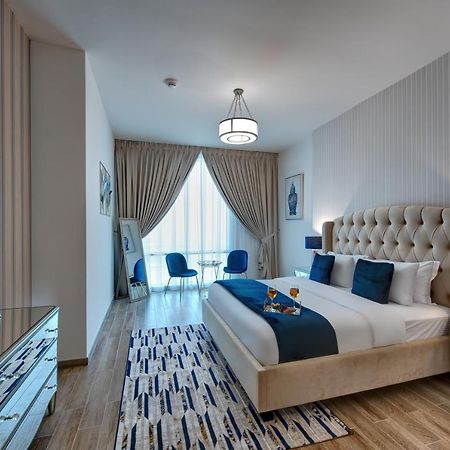 Durrani Homes - Lux 1Br At Al Habtoor Amna Tower Dubai Bagian luar foto