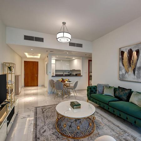 Durrani Homes - Lux 1Br At Al Habtoor Amna Tower Dubai Bagian luar foto