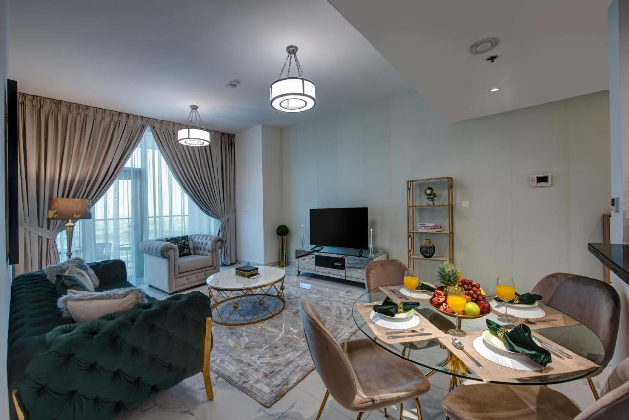 Durrani Homes - Lux 1Br At Al Habtoor Amna Tower Dubai Bagian luar foto