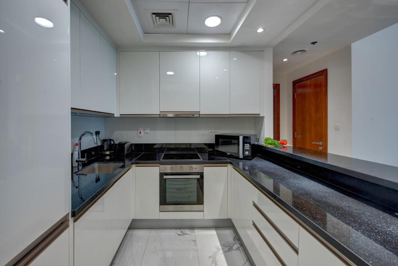 Durrani Homes - Lux 1Br At Al Habtoor Amna Tower Dubai Bagian luar foto
